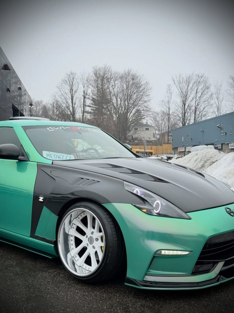 Project Emerald Evolution — Nissan 370Z370Z owner @meowzzz.x is a well known name in the car sc 4